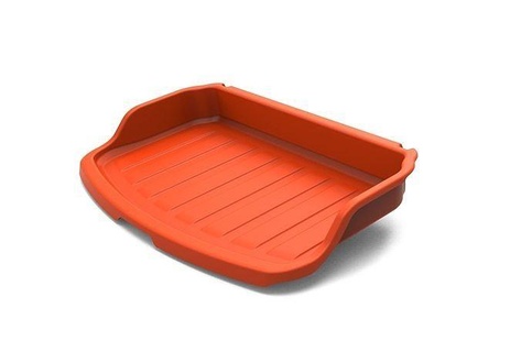 plastic drip tray food empty lunch container clean box product packaging kitchen storage closeup pack meal eat cooking fast rectangular house dining 3d print model - Mito3D