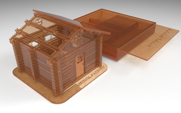 Kunststoff-Haus vorgefertigt Spiele-Spielzeug - Spielzeug Kunststoff Haus Konstruktor Spiele Spiele, andere 3d print model - Mito3D