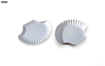 plate shell 2 3d print tableware 3dprint hardsurface highpoly houseware house kitchen dining 3d print model - Mito3D