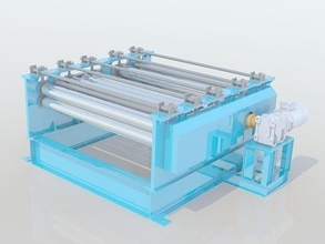 plate straightening machine metal sheet straightener science engineering 3d print model - Mito3D