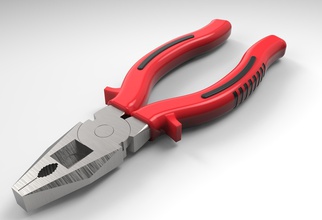 pliers 3d model sharp steel equipment technology tool cutting hobby diy hand tools 3d print model - Mito3D