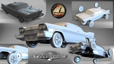plymoth Spiele-Spielzeug Fahrzeug Auto Maschine Technologie macht Geschwindigkeit mechanisch ist Rad Spiele - Spielzeug Spiele, 3d print model - Mito3D