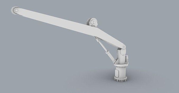 pm palfinger crane 3 technology machinery industrial tool machine equipment exterior ship boat naval vessel safety winch construction electronics architectural cargo shipyard games toys 3d print model - Mito3D
