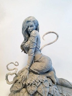 veleno edera Edera velenosa statua pronto dccomic comica dc 3dprinter cr10 zbrush arte sculture 3d print model - Mito3D