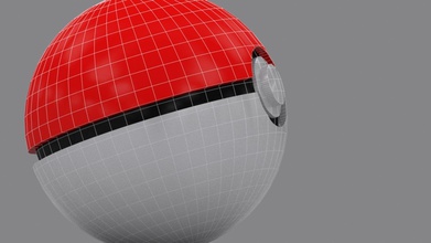 pokeball pokemon ball 3d poke games toys 3d print model - Mito3D