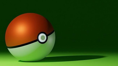 pokeball 3d printing rendering exhibition pokemon metal light design abstract box sphere game tool cad storage printable ball cool catch games toys 3d print model - Mito3D