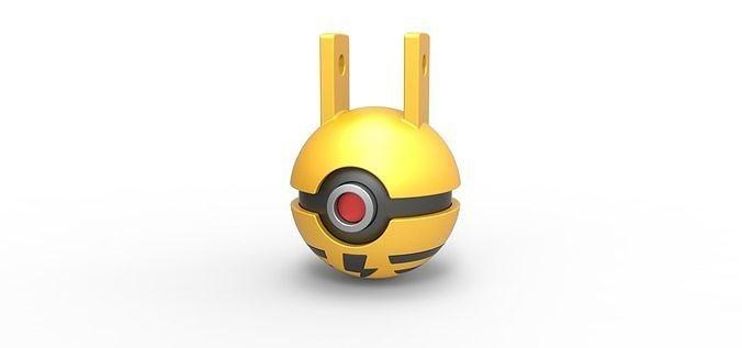 pokeball elekid Pokémon concept récipient anime jouet impression imprimable loisir DIY 3d print model - Mito3D