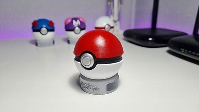 pokeball magnetico chiusura pokemon pokemongo 3dmodel pikachu charmander giochi giocattoli 3d print model - Mito3D