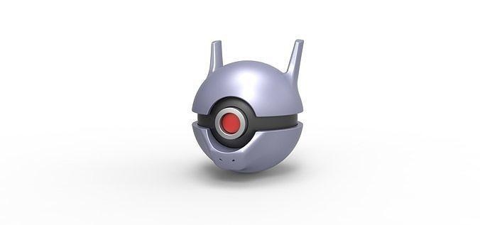 pokeball mort Pokémon concept récipient anime jouet impression imprimable loisir DIY 3d print model - Mito3D