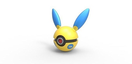 pokeball mio Pokemon anime giocattolo Stampa stampabile passatempo Fai 3d print model - Mito3D