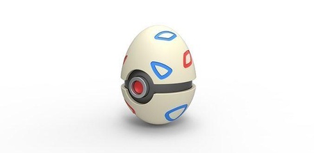 Pokeball togepi Pokémon Ball Container Spielzeug drucken druckbar Hobby DIY 3d print model - Mito3D