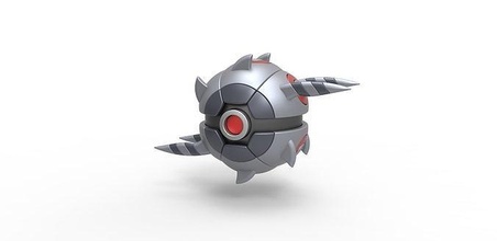 pokeball whirlipede pokemon container anime toy print printable hobby diy 3d print model - Mito3D