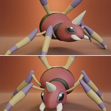 pokemon Ariados Pikaçu kül pokeball oyuncak popüler Eevee baskı 3d köpek anime manga koleksiyon Spinarak örümcek oyunlar oyuncaklar 3d print model - Mito3D