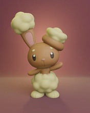 pokemon - buneary pikachu ash pokeball toy popular 3d anime manga collectible printable lopunny bunny games toys 3d print model - Mito3D
