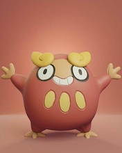 Pokémon darumaka Pikachu Asche Pokeball Spielzeug Beliebt eevee Drucken 3d Hund Anime Manga Sammlerstück Darmanitan Feuer Spiele Spielzeuge 3d print model - Mito3D