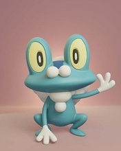pokemon froakie pikaçu kül pokeball oyuncak ev popüler eevee baskı 3d köpek anime manga koleksiyon kurbağa greninja oyunlar oyuncaklar 3d print model - Mito3D
