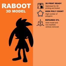 pokemon - raboot scorbunny cinderace sol luna el escudo espada juegos los juguetes de 3d print model - Mito3D