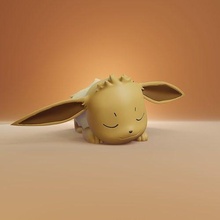 pokemon dormire eevee pikachu jolteon flareon vaporeon glaceon leafeon umbreon espeon sylveon cane go giocattolo collezione arte manga anime giochi giocattoli 3d print model - Mito3D