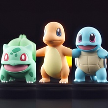 pokemon - starter stylized printable 3d character fantasy house decoration statue cartoon unique art sculptures pikachu bulbasaur anime charmander squirtle toy games toys 3d print model - Mito3D