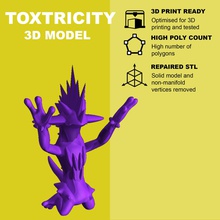 pokemon - toxtricity concert pose toxel sword shield games toys 3d print model - Mito3D
