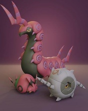 pokemon - venipede whirlipede scolipede pikachu ash pokeball toy home popular eevee printing 3d dog anime manga collectible bug games toys 3d print model - Mito3D