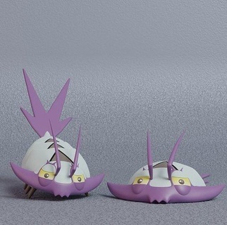 Pokémon wimpod 2 posiert Pikachu Asche Pokeball Spielzeug Zuhause Haus frei mimikyu Beliebt eevee Drucken Hund Anime Manga Sammlerstück charizard Halloween Venusaurier golisopode Spiele Spielzeuge 3d print model - Mito3D