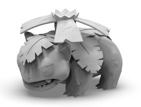 pokemon 3d printing venusaur stl toy sculpture games toys models 3d print model - Mito3D