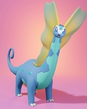 pokemon aurorus Pikachu ceniza pokebola juguete popular eevee impresión 3d perro anime manga coleccionable amauro fósil personas captura trampa Arte esculturas 3d print model - Mito3D
