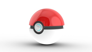 Pokémon Ball pikacu Plastik Kugel geformt Karikatur 3dprint drucken handgemacht Nintendo Spiele Spielzeuge Spiel Zubehör 3d print model - Mito3D