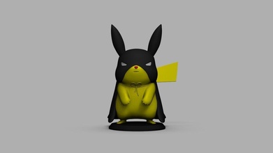 pokémon schläger pikachu batman charmander charizard anime spiele spielzeuge 3d print model - Mito3D
