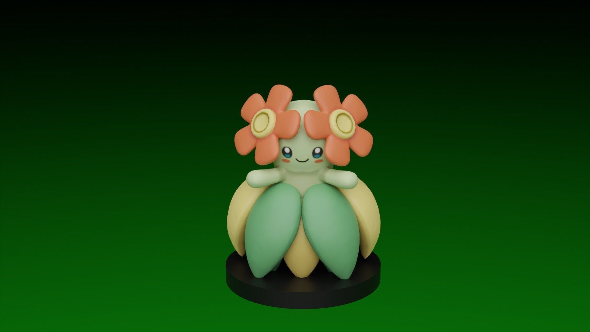 Pokémon bela brinquedo jogos figura brinquedos 3D print model - Mito3D