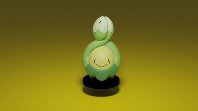 pokemon budew go toy videogame games toys 3d print model - Mito3D