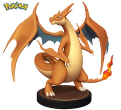 pokemon charizard y - 3d printable figure toy pikachu character sculpt nintendo games toys anime video manga sculpture catch popular accessories dragon fire game 3d print model - Mito3D