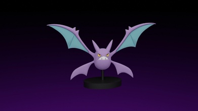 pokemon crobat toy go videogame games toys 3d print model - Mito3D