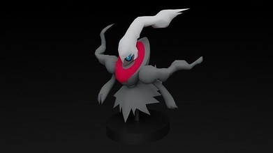Pokémon Darkrai anime Nintendo popular vídeo jogos personagem brinquedo brinquedos 3d print model - Mito3D