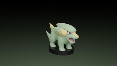pokemon electrike videogame toy games toys 3d print model - Mito3D