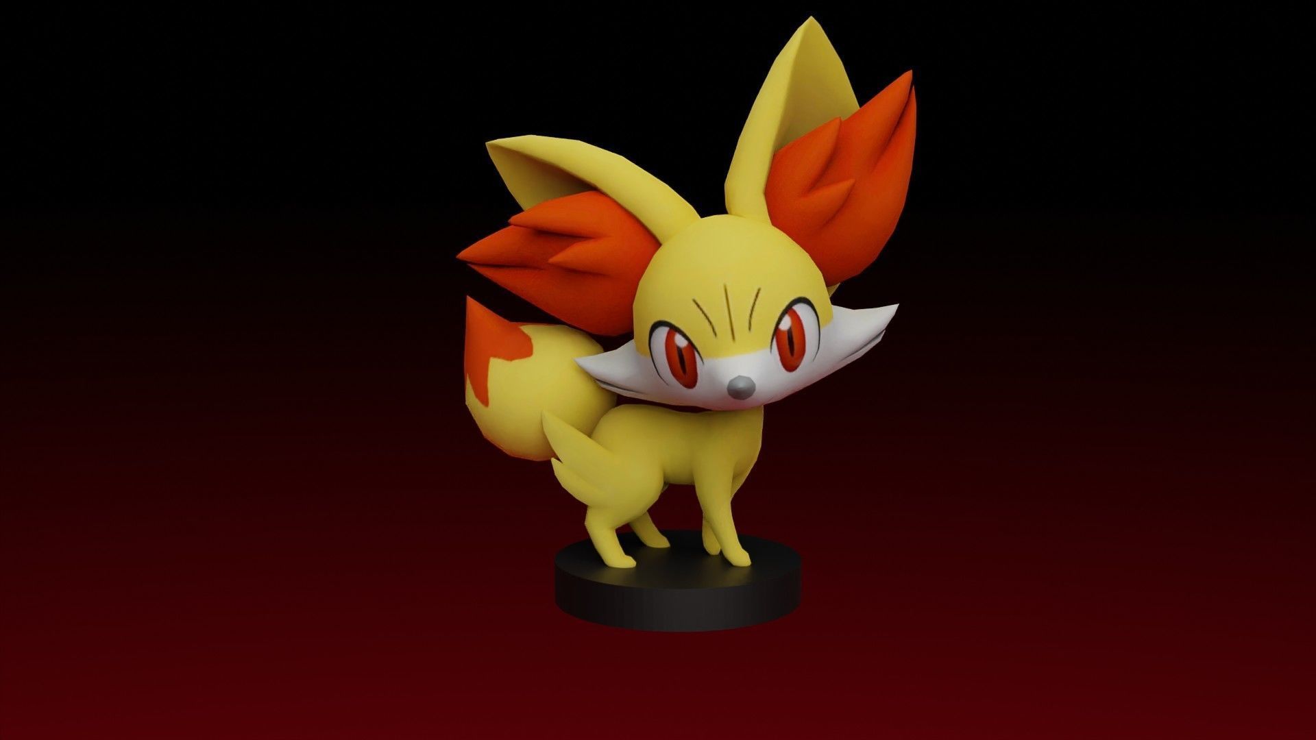 pokémon fennelet jouet go jeu vidéo jeux jouets 3D print model - Mito3D