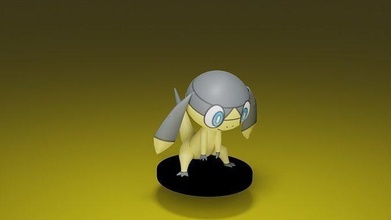 Pokémon helioptilo videojuegos jogos personagem popular brinquedo brinquedos anime 3d print model - Mito3D