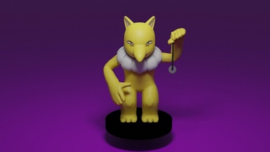 Pokémon hypno anime nintendo populaire vidéo Jeu personnage jouet Jeux jouets 3d print model - Mito3D