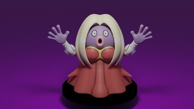 pokemon jynx anime nintendo popular video game character go toy games toys 3d print model - Mito3D