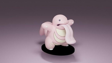 pokemon lickitung nintendo popüler oyun karakter video oyunlar oyuncaklar 3d print model - Mito3D