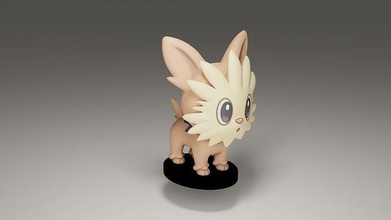 pokemon liliplup oyuncak karikatür heykelcik oyunlar oyuncaklar 3d print model - Mito3D
