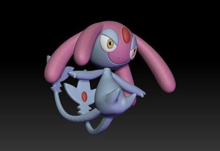 Pokemon mesprit giocattolo figura arte gioco pokemongo nintendo Giochi giocattoli scultura Evoluzione 3d print model - Mito3D