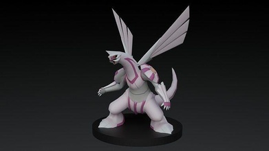 pokemon palkia go toy game videogame games toys 3d print model - Mito3D