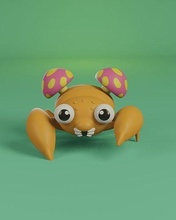 pokemon paras pikachu ceniza pokebola juguete hogar casa popular eevee impresión 3d perro anime manga coleccionable hermoso legendario parasecto nintendo vídeo juego juegos juguetes 3d print model - Mito3D