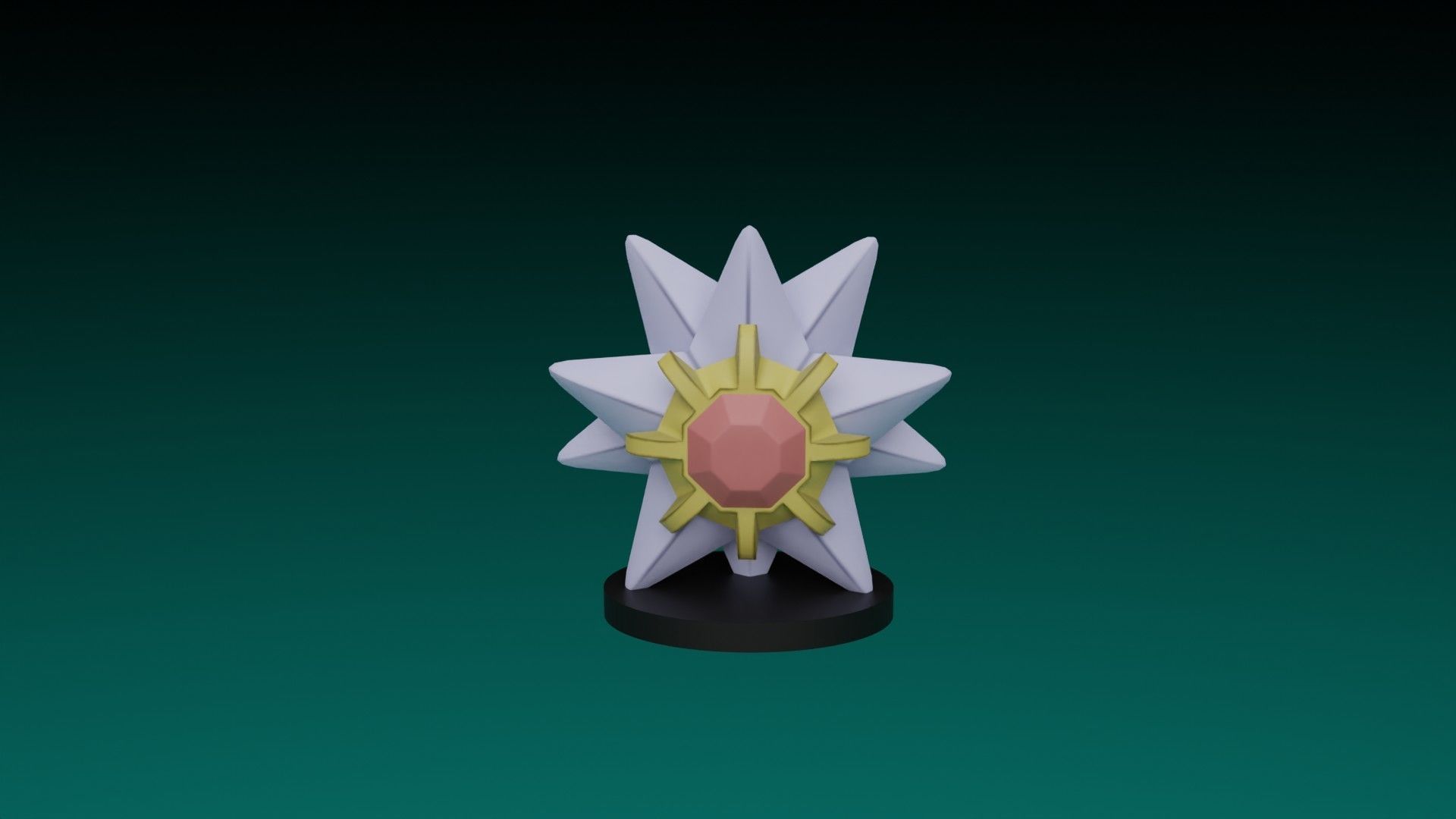 Pokémon Starmie brinquedo jogos brinquedos 3D print model - Mito3D
