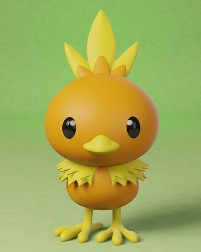 pokémon torchic pikachu cinza pokebola brinquedo casa popular eevee impressão 3d cão anime manga colecionável lindo lendário combusken blaziken nintendo jogos brinquedos 3D print model - Mito3D