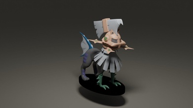 pokemon tipo nulo juego figura go escultura juegos juguetes 3d print model - Mito3D