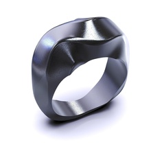 anel polido texturizado de todo o tamanho jóia prata jóias printable gem platina engagem colar engajamento casamento diamante ouro brilhantes moda beleza cad sterling safira pingente anéis 3d print model - Mito3D