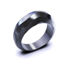 anel polido texturizado de todo o tamanho jóia jóias ouro prata printable diamante gem branco colar platina sterling brilhantes da forma engajamento engagem anéis 3d print model - Mito3D